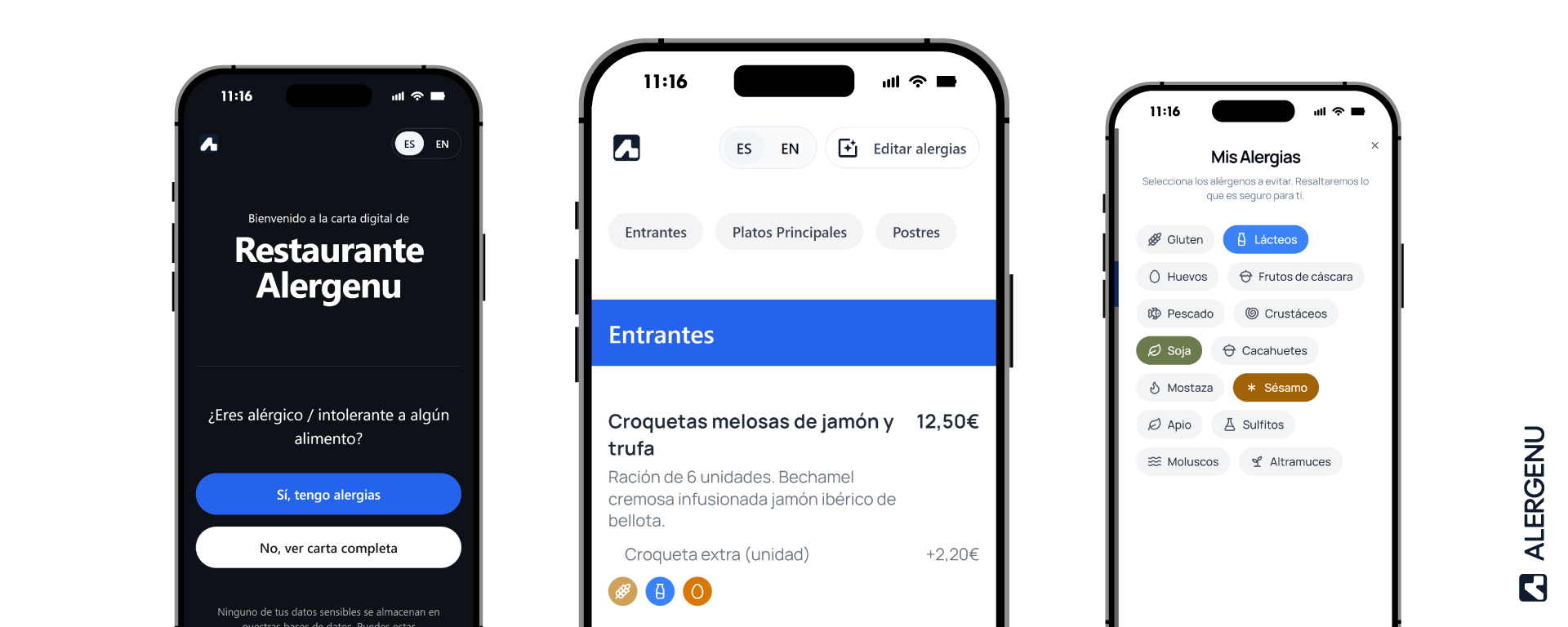 Cómo hacer una carta de alérgenos profesional
